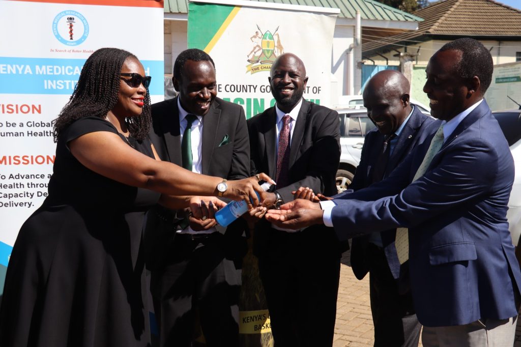 KEMRI has reaffirmed its commitment to safeguarding public health by delivering critical infection prevention and control commodities to frontline counties....