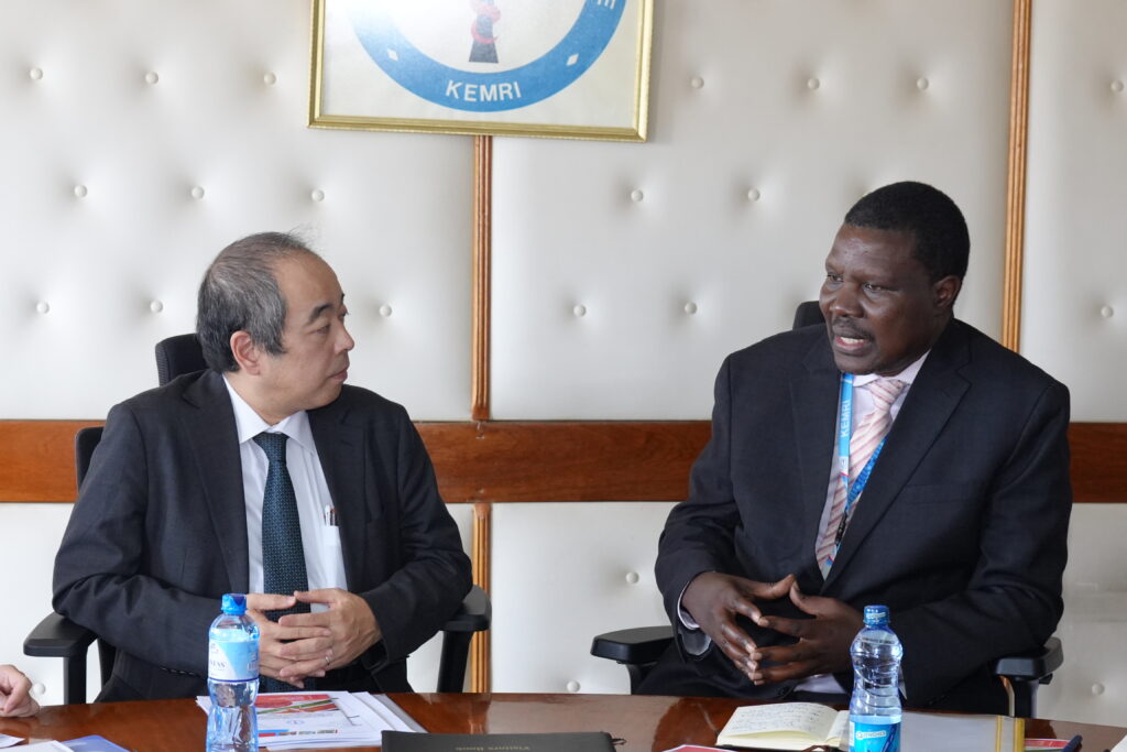 KEMRI and Japan have identified new opportunities to deepen collaborative opportunities...
